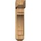 Ekena Millwork Merced Craftsman Rough Sawn Bracket w/ Offset Brace, Western Red Cedar, 8"W x 28"D x 36"H BKT0806X28X36MRC04RWR - alternate 4